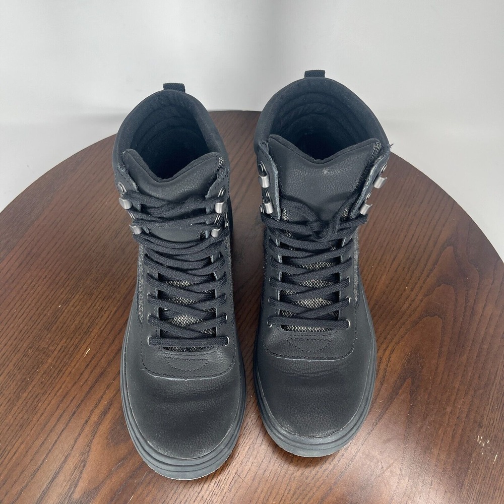 Merrell Holly 2 Women's Bootie 8 Black Gray Leather Lace Up Ankle Shoes J003892 - Picture 12 of 16